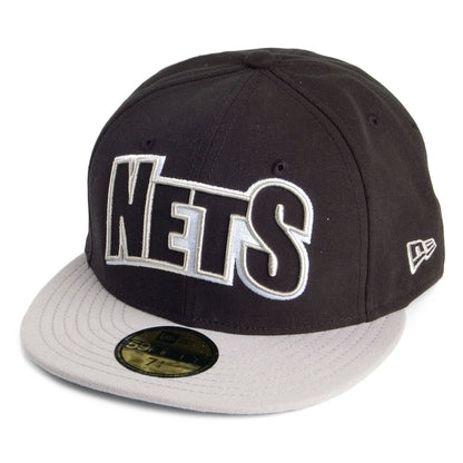 Gorra de béisbol 59FIFTY Edge Up Brooklyn Nets de New Era - Negro-Gris