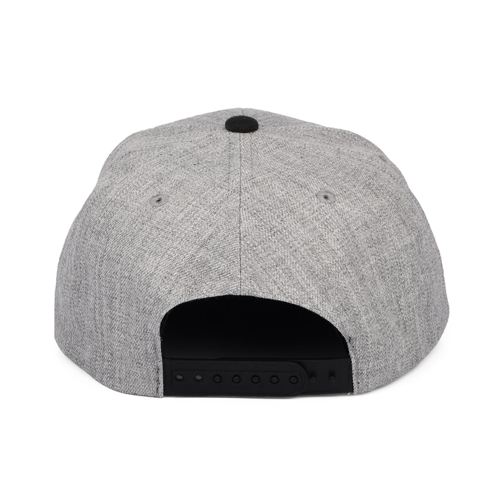 Gorra Snapback Oath III de Brixton - Gris-Negro