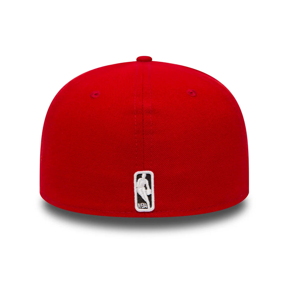 Gorra de béisbol 59FIFTY NBA Essential Chicago Bulls de New Era - Rojo-Negro
