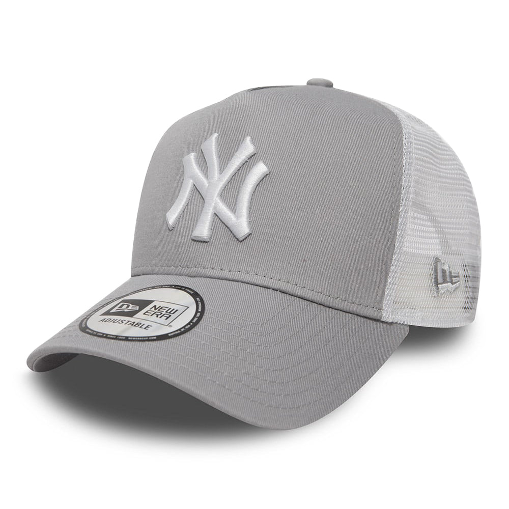 Gorra Trucker Clean Trucker New York Yankees de New Era - Gris