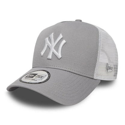 Gorra Trucker Clean Trucker New York Yankees de New Era - Gris