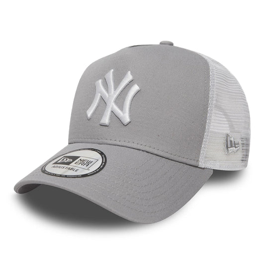 Gorra Trucker Clean Trucker New York Yankees de New Era - Gris
