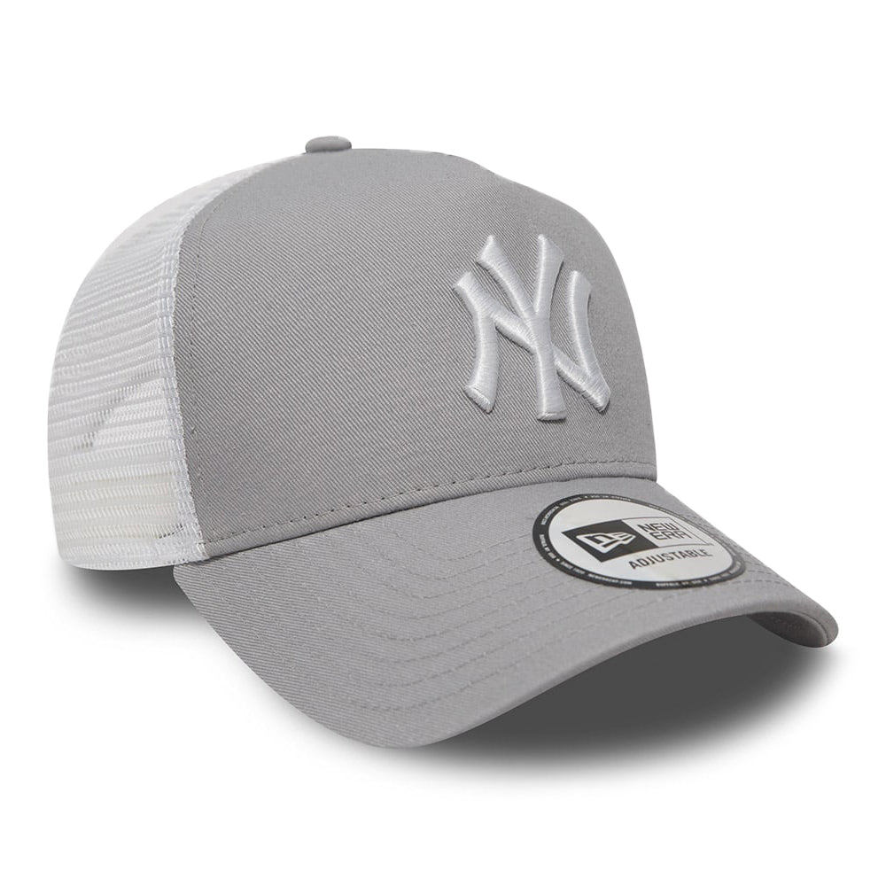 Gorra Trucker Clean Trucker New York Yankees de New Era - Gris