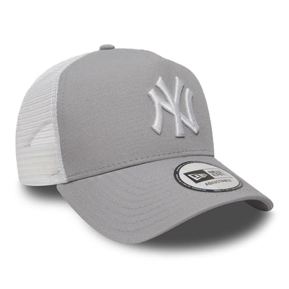 Gorra Trucker Clean Trucker New York Yankees de New Era - Gris