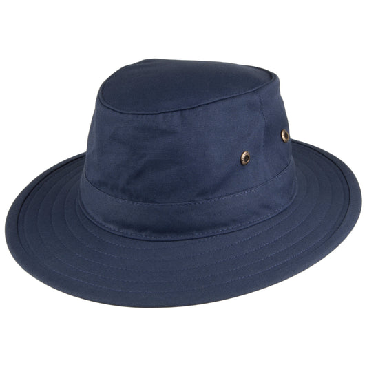 Sombrero de Sol Traveller plegable de Failsworth - Azul Marino