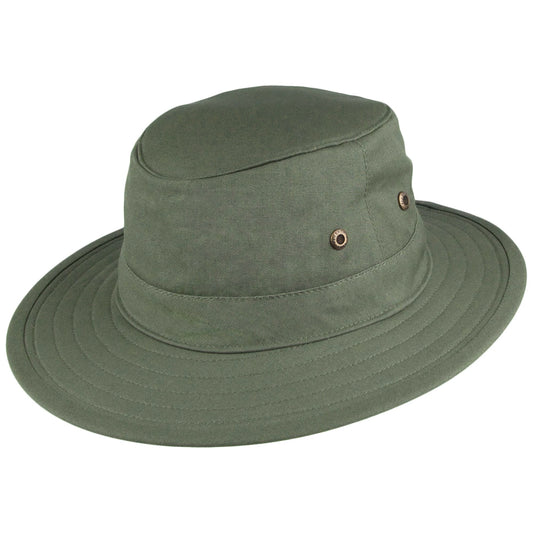Sombrero de Sol Traveller plegable de Failsworth - Verde Oliva
