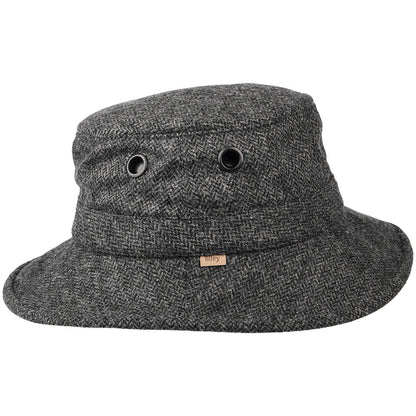 Sombrero de invierno T1 de lana de Tilley - Gris Diseño Espiga