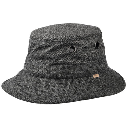 Sombrero de invierno T1 de lana de Tilley - Gris Diseño Espiga