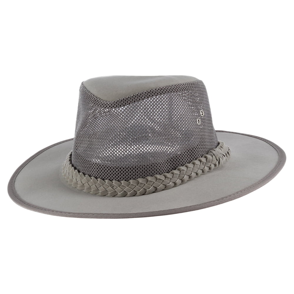 Sombrero Outback Cooler Mesh de Dorfman Pacific - Gris