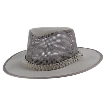Sombrero Outback Cooler Mesh de Dorfman Pacific - Gris