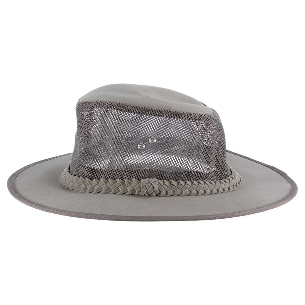Sombrero Outback Cooler Mesh de Dorfman Pacific - Gris