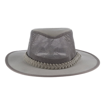 Sombrero Outback Cooler Mesh de Dorfman Pacific - Gris