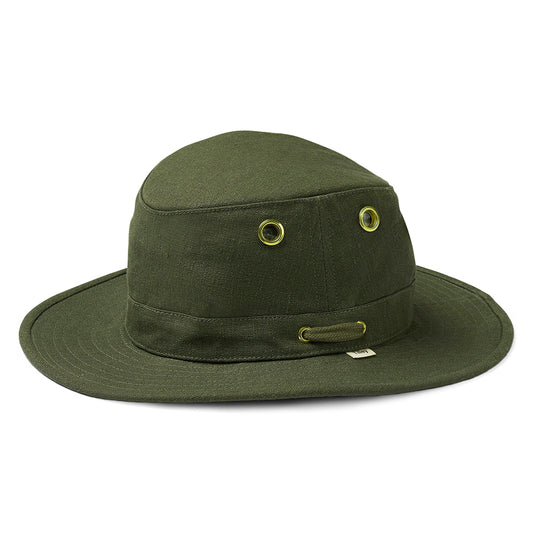Sombrero de Sol TH5 de cáñamo de Tilley - Verde Oliva