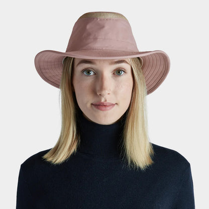 Sombrero de Sol LTM6 Airflo plegable de Tilley - Rosa Claro