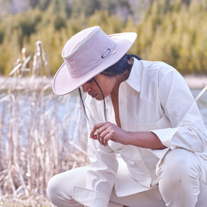 Sombrero de Sol LTM6 Airflo plegable de Tilley - Rosa Claro