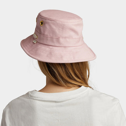 Sombrero de pescador Iconic T1 de lona de algodón de Tilley - Rosa Claro