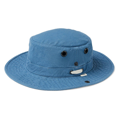 Sombrero de Sol T3 Wanderer plegable de Tilley - Azul Vaquero