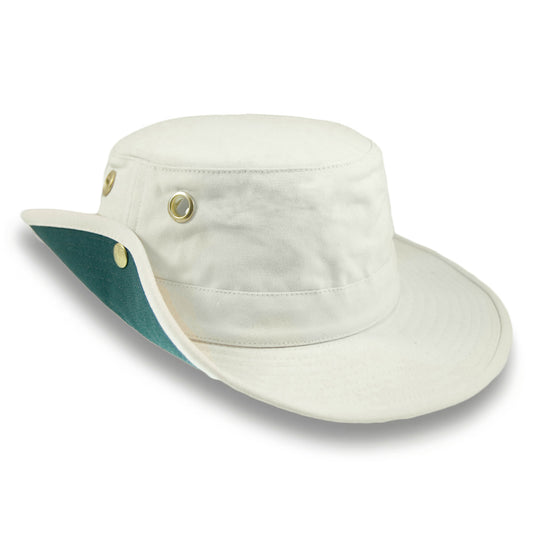 Sombrero de Sol T3 plegable de Tilley - Natural-Verde