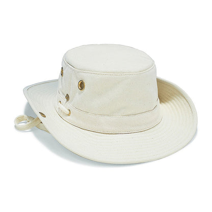 Sombrero de Sol T3 plegable de Tilley - Natural-Verde