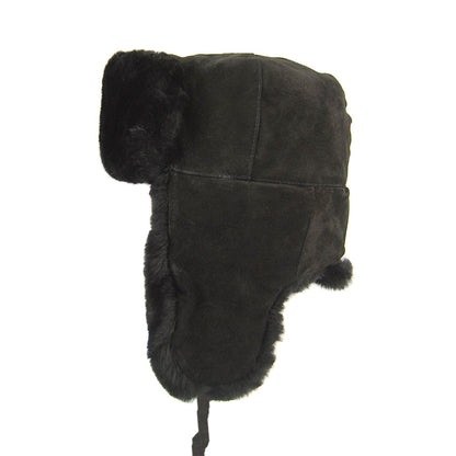 Sombrero Cosaco Leningrad de lana de borrego de City Sport - Mezcla Negra