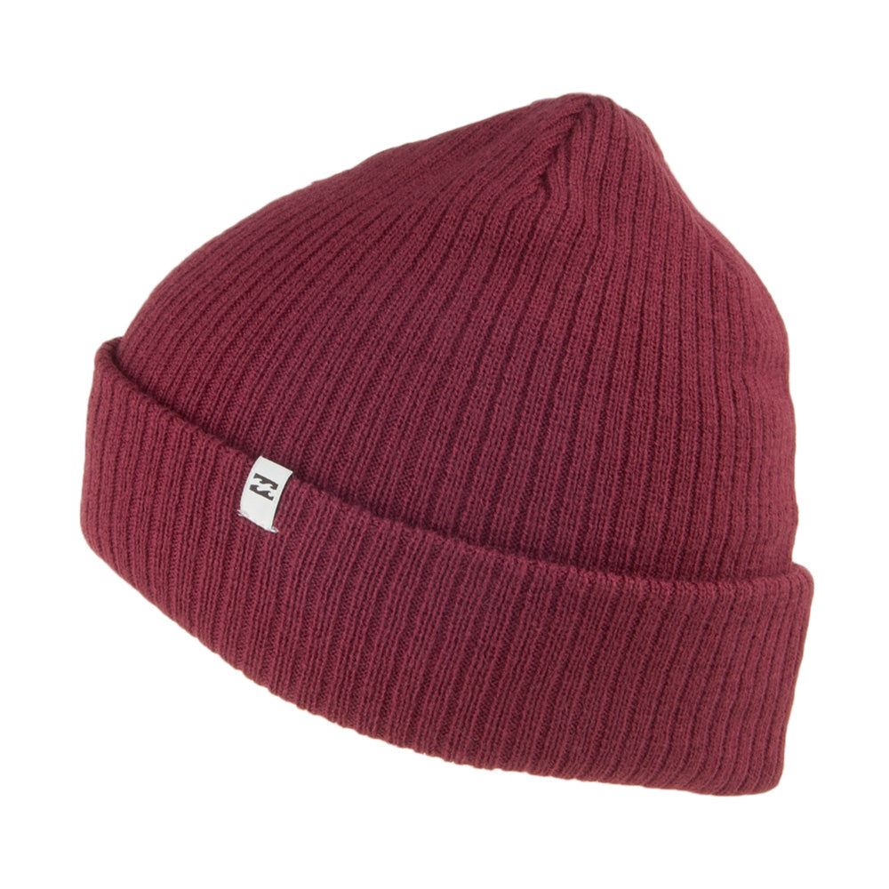 Gorro beanie Arcade con vuelta de Billabong - Burdeos