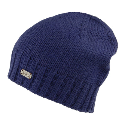 Gorro Beanie de lana merino de Kusan - Azul Marino