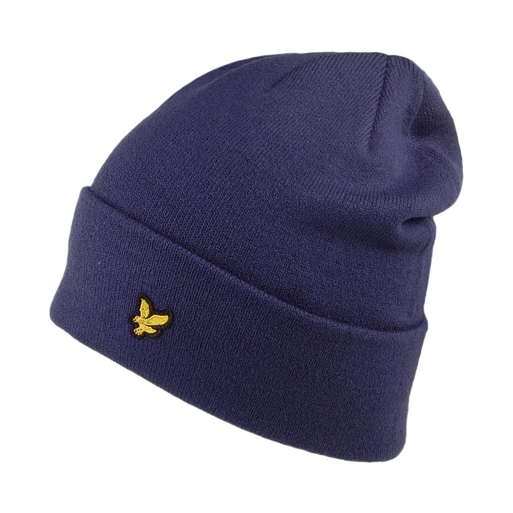 Gorro Beanie Basic de Lyle & Scott - Azul Marino