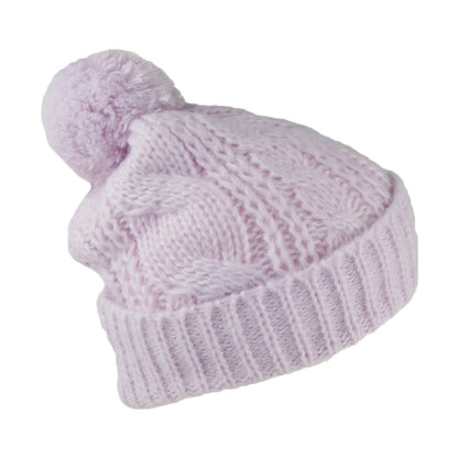 Gorro Beanie Lofty de punto cable de Levi's - Rosa