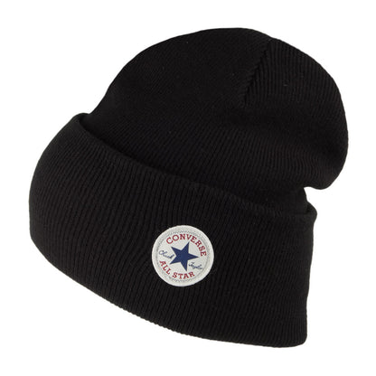 Gorro Beanie Chuck Taylor de talle alto de Converse - Negro