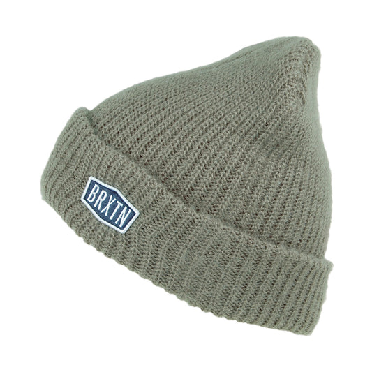 Gorro Beanie Malt Punto Grueso de Brixton - Salvia