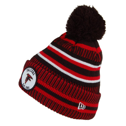 Gorro NFL On Field Knit Atlanta Falcons de New Era - Rojo-Negro