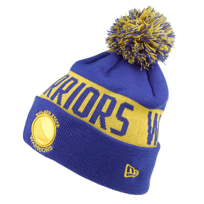 Gorro NBA Team Tonal Knit Golden State Warriors New Era Azul-Amarillo