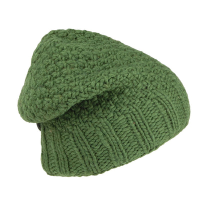 Gorro Beanie Button Down de Kusan - Verde