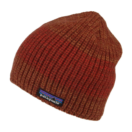 Gorro Beanie Speedway de lana reciclada de Patagonia - Rojo