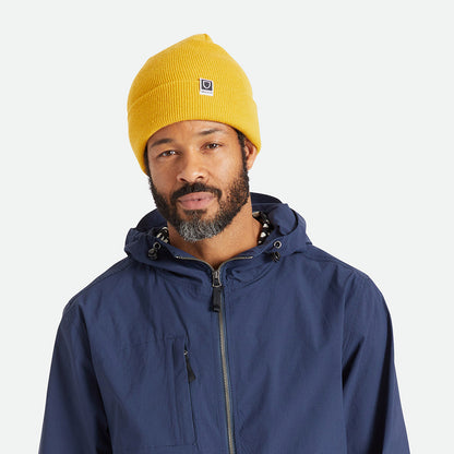 Gorro Beanie Harbor Beta de Brixton - Mostaza