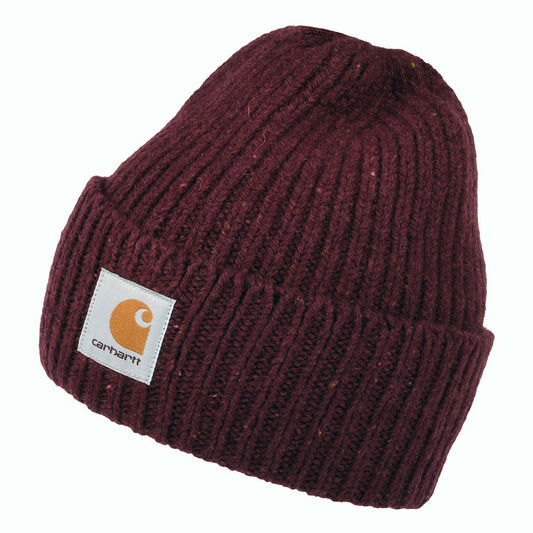 Gorro Beanie Anglistic de Carhartt WIP - Vino
