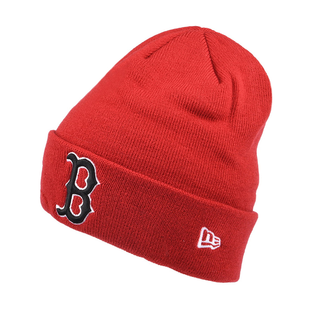 Gorro Beanie MLB League Essential Cuff Knit Boston Red Sox de New Era - Rojo