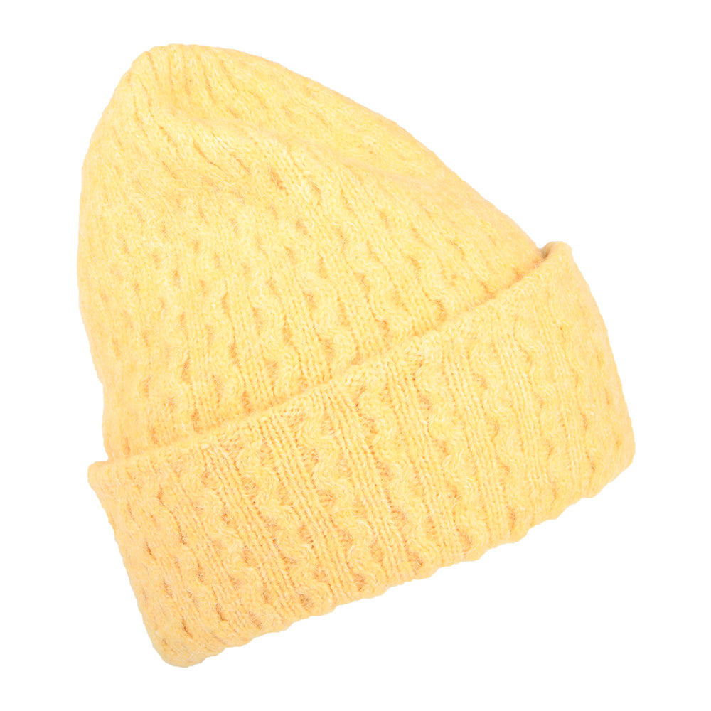 Gorro Beanie Anye reciclado de Barts - Mostaza