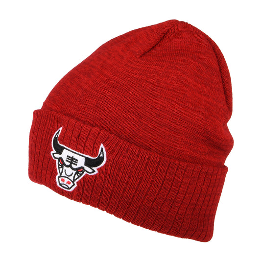 Gorro Beanie NBA Fandom Knit HWC Chicago Bulls de Mitchell & Ness - Rojo
