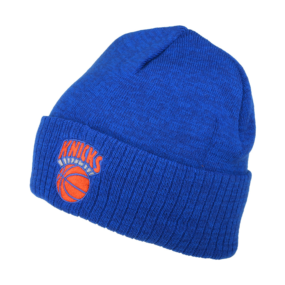 Gorro Beanie NBA Fandom Knit HWC New York Knicks de Mitchell & Ness - Azul Real