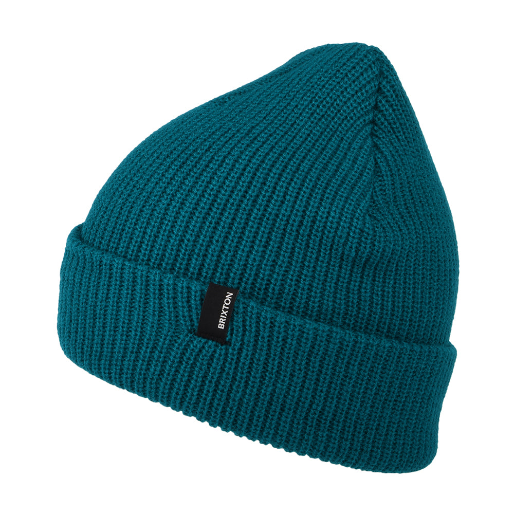 Gorro Beanie Heist con vuelta de Brixton - Azul Mar