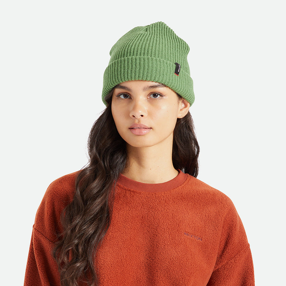 Gorro Beanie Heist con vuelta de Brixton - Verde
