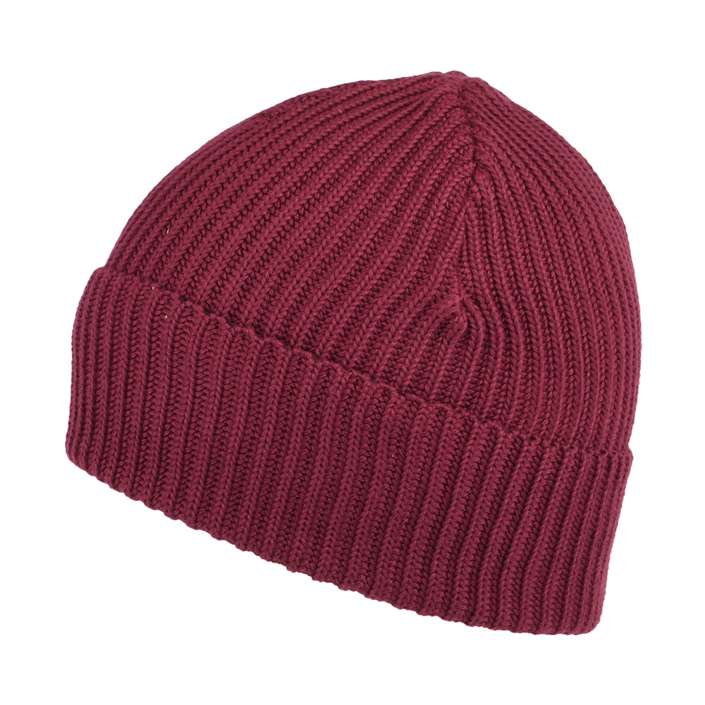 Gorro Beanie Fishermans con vuelta de Patagonia - Vino