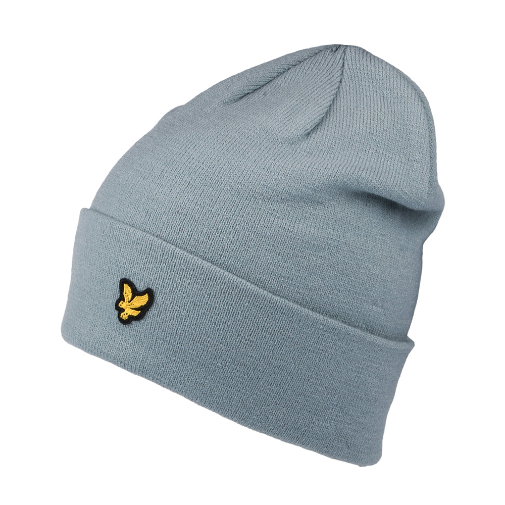 Gorro Beanie Basic de Lyle & Scott - Azul Grisáceo