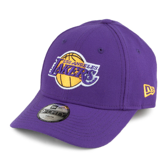 Gorra de béisbol niños 9FORTY NBA The League L.A. Lakers de New Era - Morado