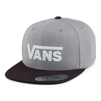 Gorra Snapback niños Drop V II de Vans - Gris-Negro