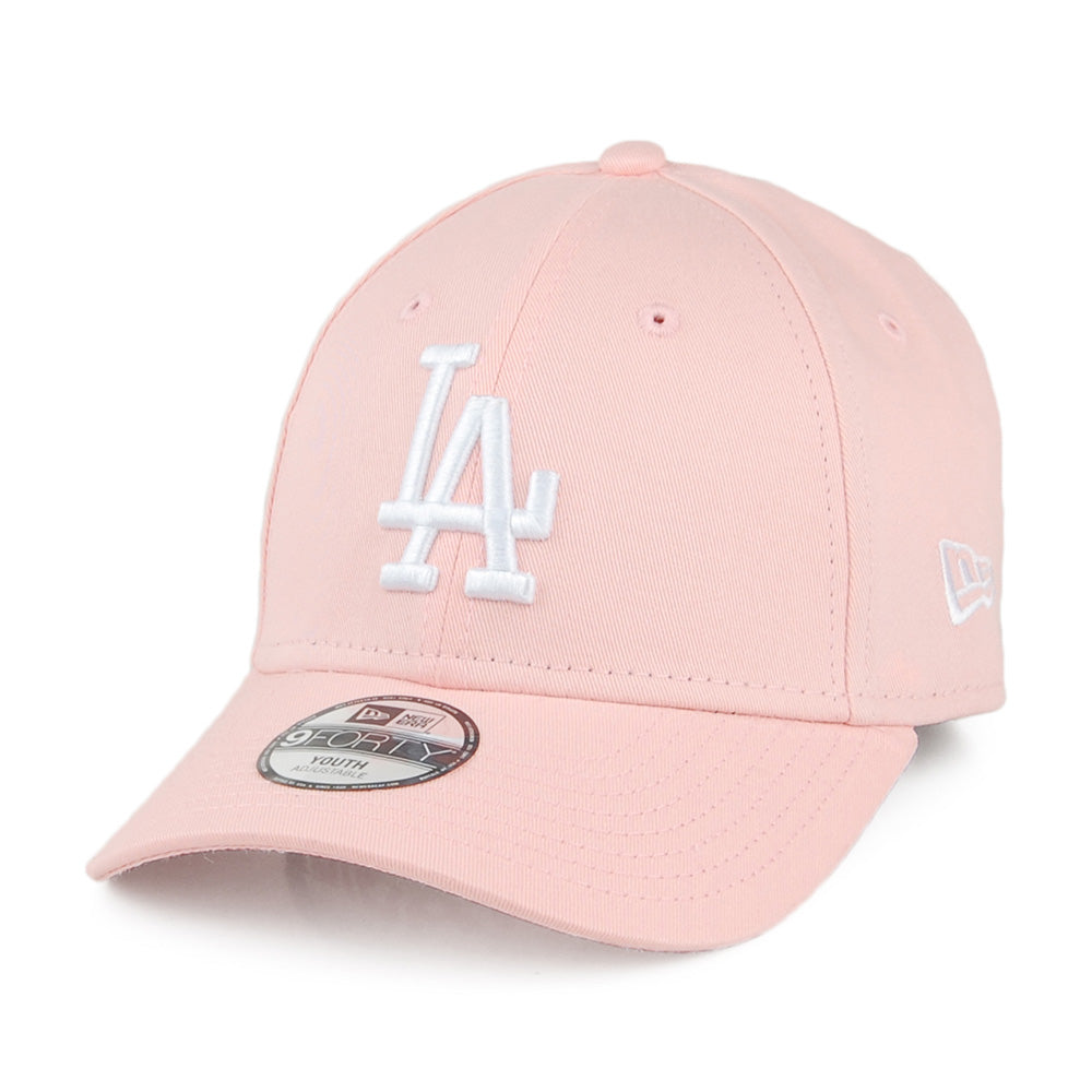 Gorra de béisbol niños 9FORTY MLB League Essential L.A. Dodgers de New Era - Rosa Claro