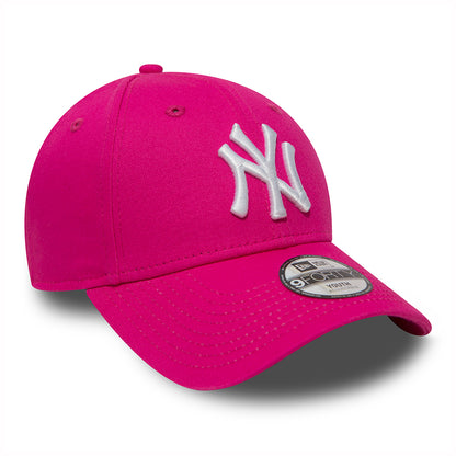 Gorra de béisbol niña 9FORTY MLB League Essential New York Yankees de New Era - Rosa