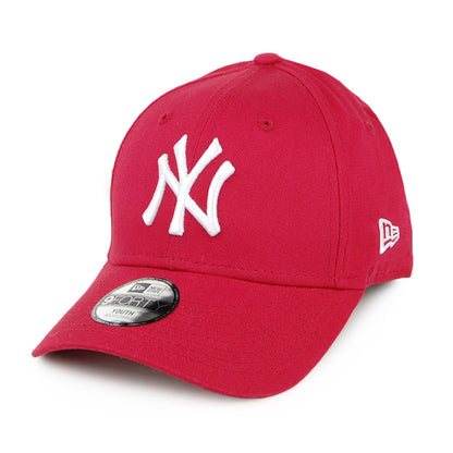 Gorra de béisbol niño 9FORTY MLB League Essential New York Yankees de New Era - Rojo Cardenal