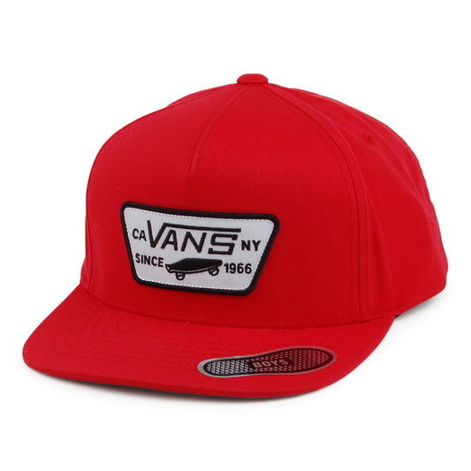 Gorra Snapback niños Full Patch de Vans - Rojo